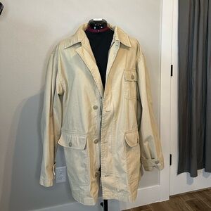 Vintage. Barn, Chore, or Utility Coat Men’s Large Old School Denim & Dungarees